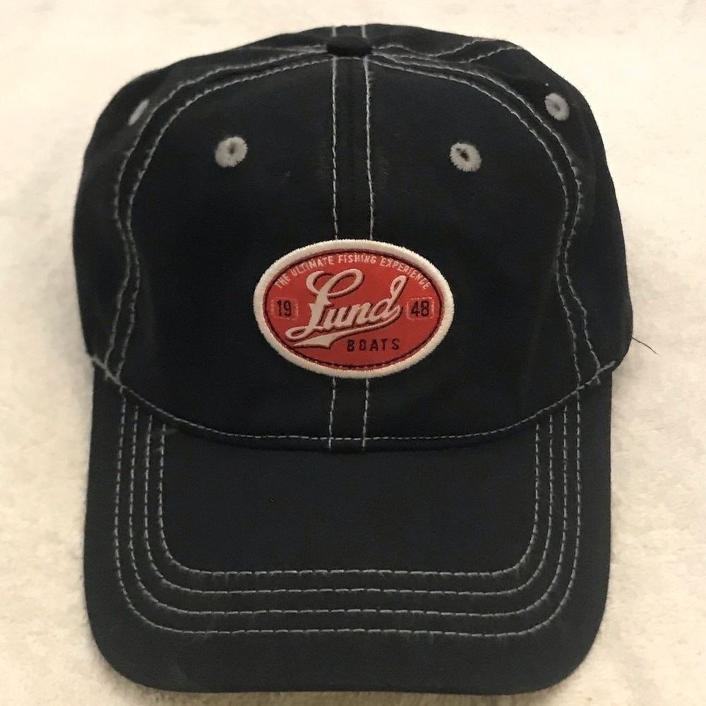 Cap America Adjustable Lund Boats Boating Cap